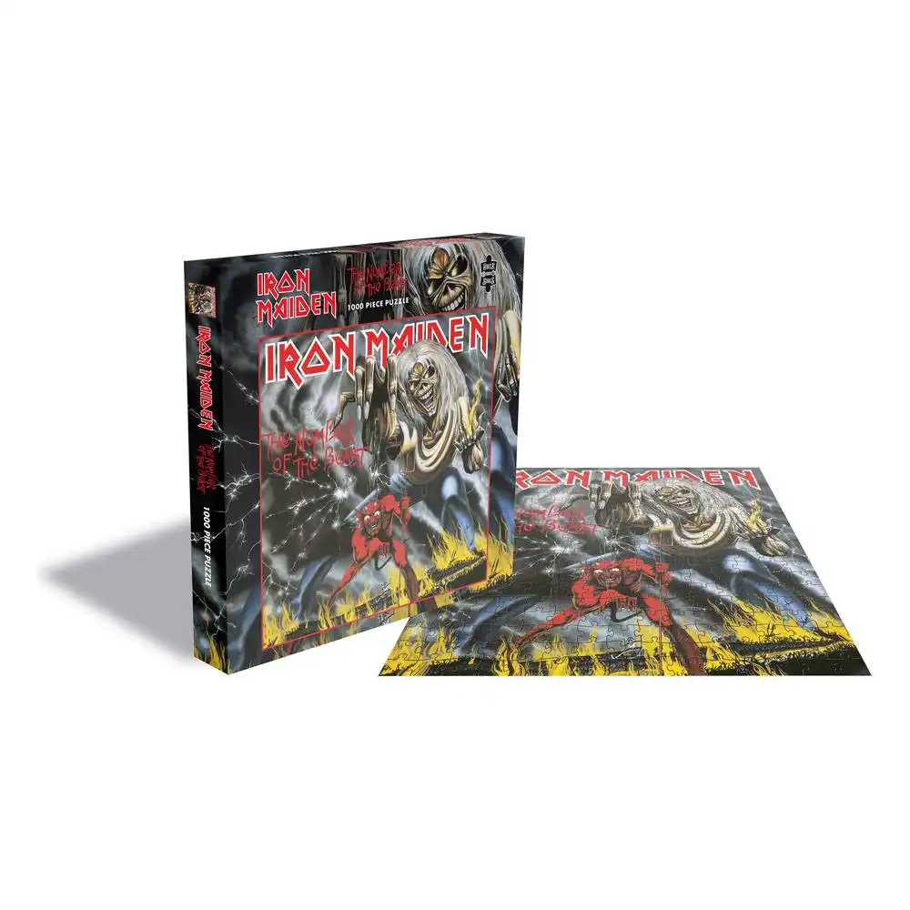 Iron Maiden Rock Saws Puzzle The Number Of The Beast 